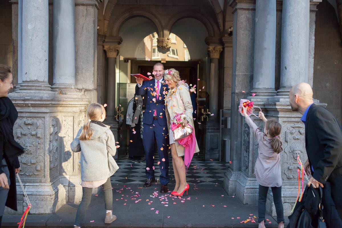 Hochzeitsfotos im kölner standesamt - Hochzeitsfotograf köln